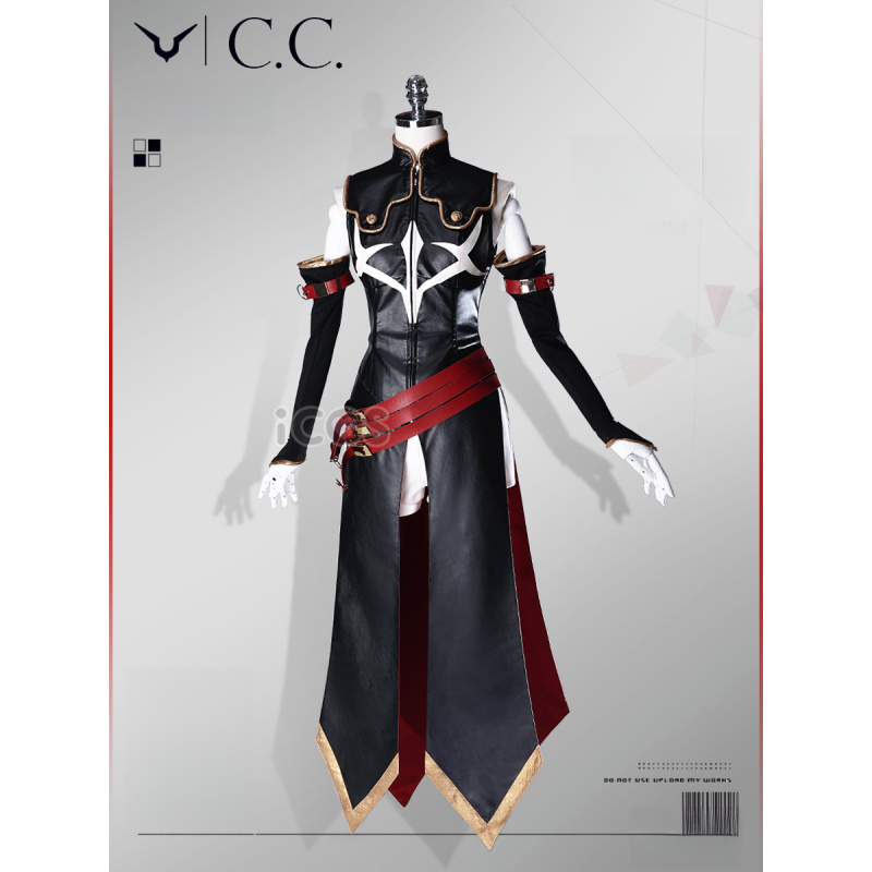 Cosplay Anime Black - الفرسان السوداء C.C. أزياء تنكرية لحفلات