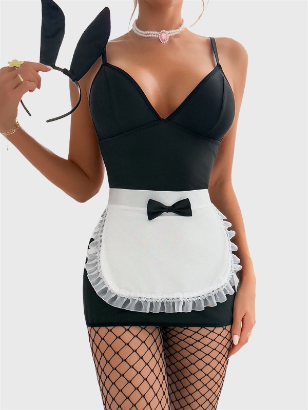 Anime Cosplay And Costumes - Ellolace ملابس داخلية نسائية للهالوين، فستان
