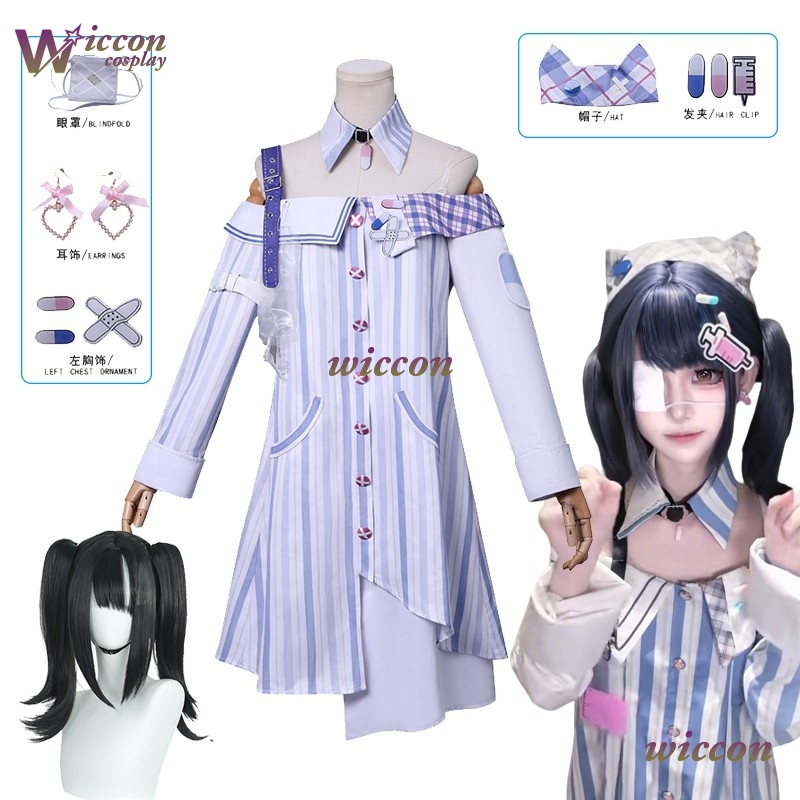 Anime Cosplay Outfit Ideas - Eyepatch Jirai Kei إنفينيتي نيكي تأثيري
