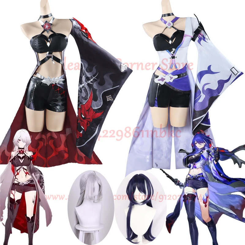 Anime Cosplay Show - متوفر في المخزون أزياء Acheron التأثيرية