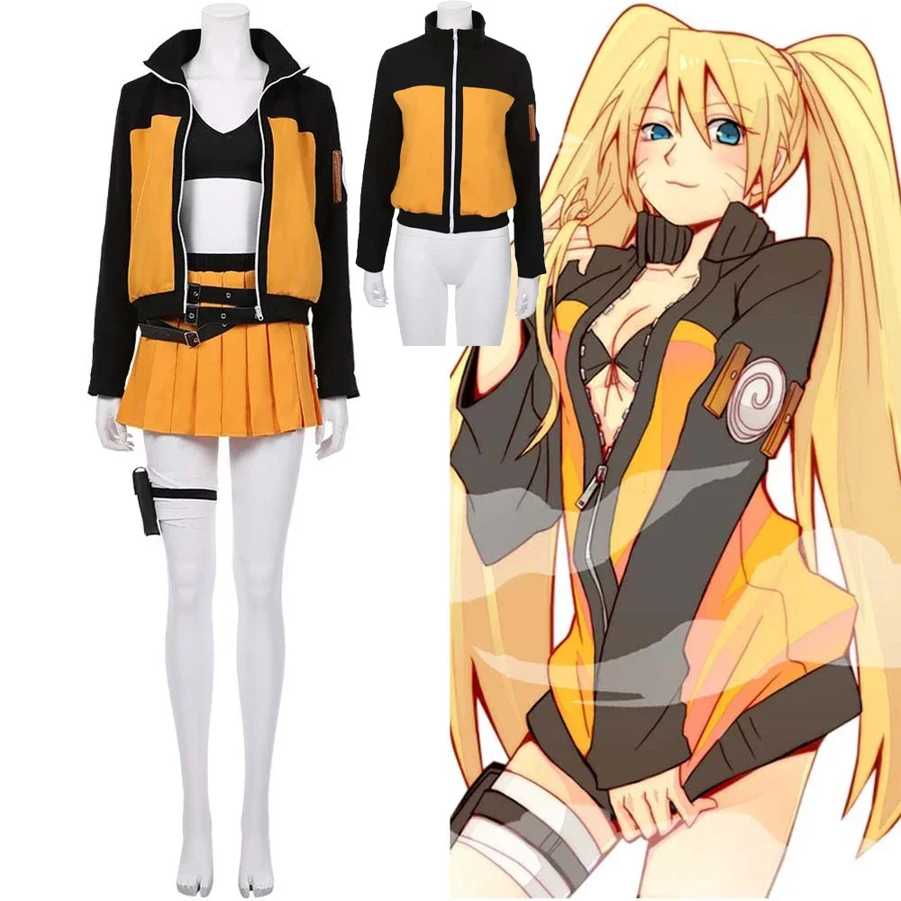 Anime Cosplay Simple - زي تنكري أنمي فوكس أوزوماكي للنساء،