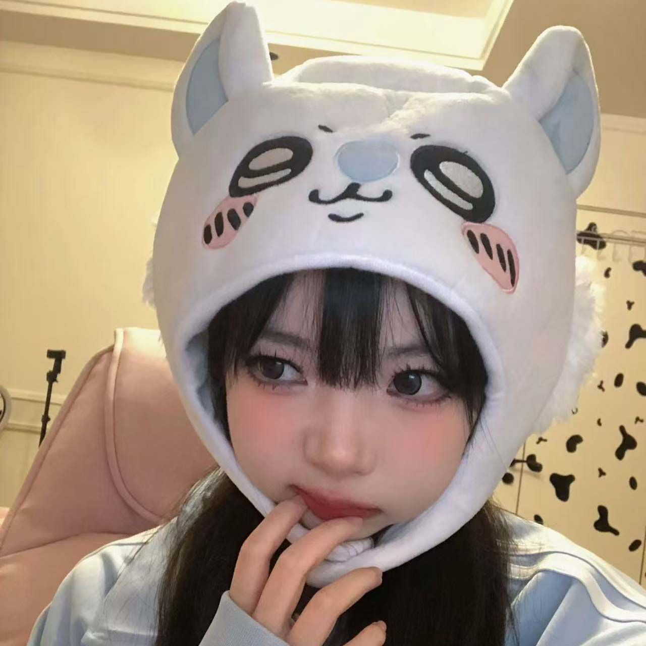 قبعة شييكاوا هاتشيوايري أوساجي - مراجعة Anime Cosplay Girl Photo وسعره