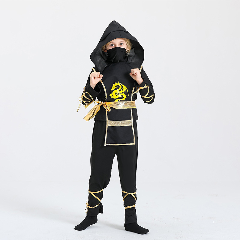 زي نينجا للأولاد مع إكسسوارات، - مراجعة Anime Cosplay Outfit Ideas وسعره