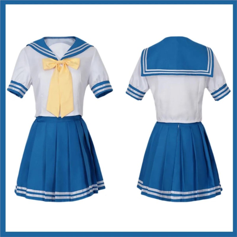 قطع شعر تنكرية من سلسلة لاكي س - مراجعة Anime Cosplay Girl Photo وسعره