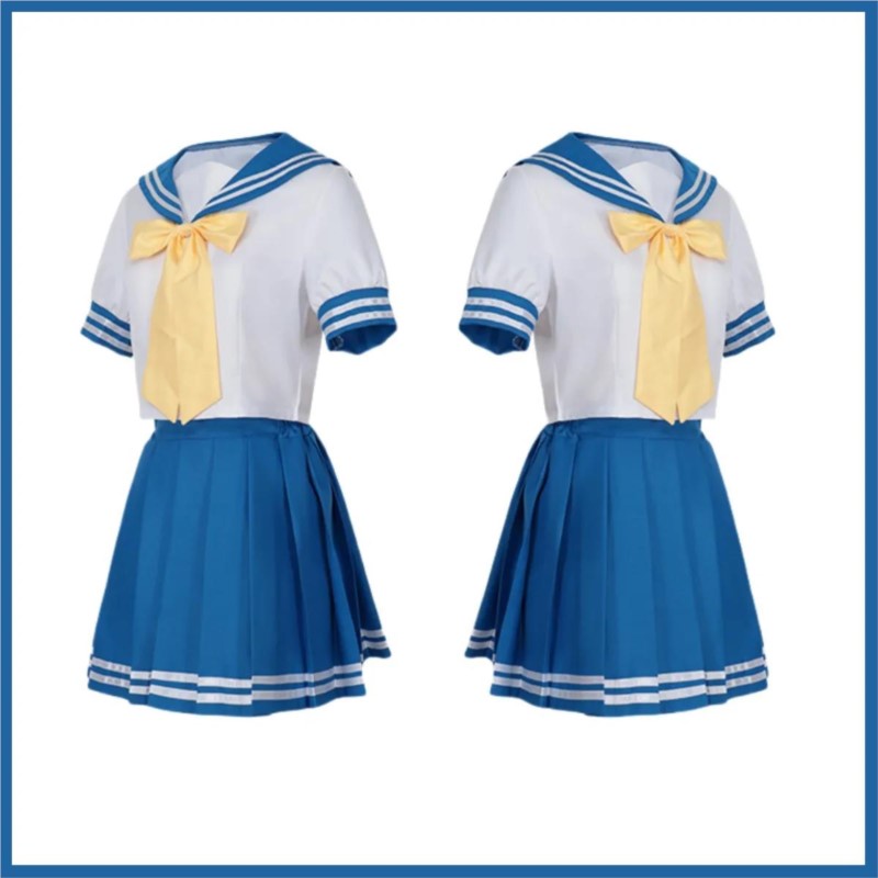 قطع شعر تنكرية من سلسلة لاكي س - مراجعة Anime Cosplay Girl Photo وسعره