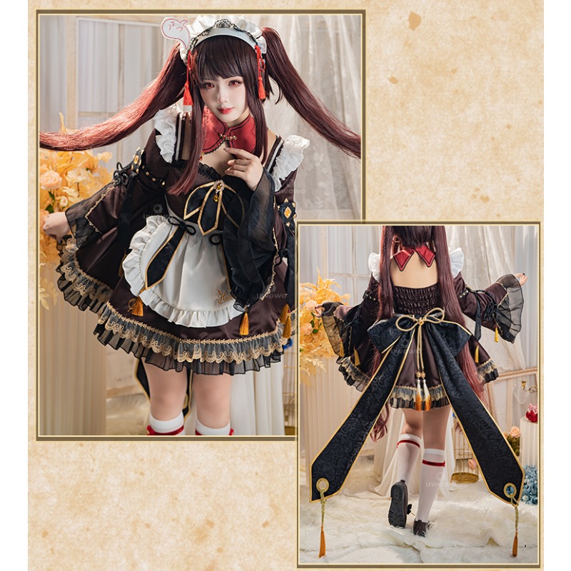 لعبة جينشين إمباكت هو تاو خادم - مراجعة Anime Cosplay Outfits For Women وسعره