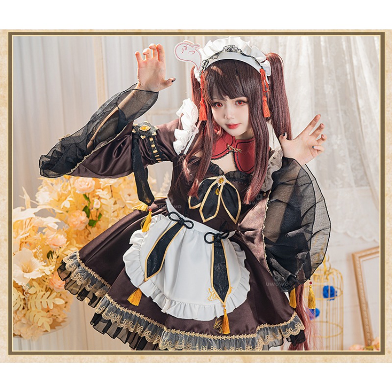 لعبة جينشين إمباكت هو تاو خادم - مراجعة Anime Cosplay Outfits For Women وسعره