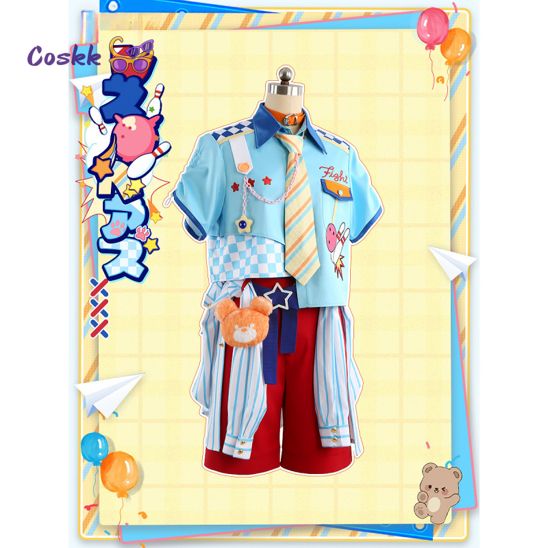 زي تنكري لشخصيات لعبة Ensemble - مراجعة Anime Cosplay Girl Costume وسعره