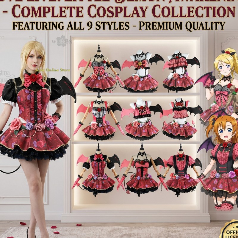 متجر يونيو الإلكتروني: ملابس د - مراجعة Anime Cosplay Online Store وسعره