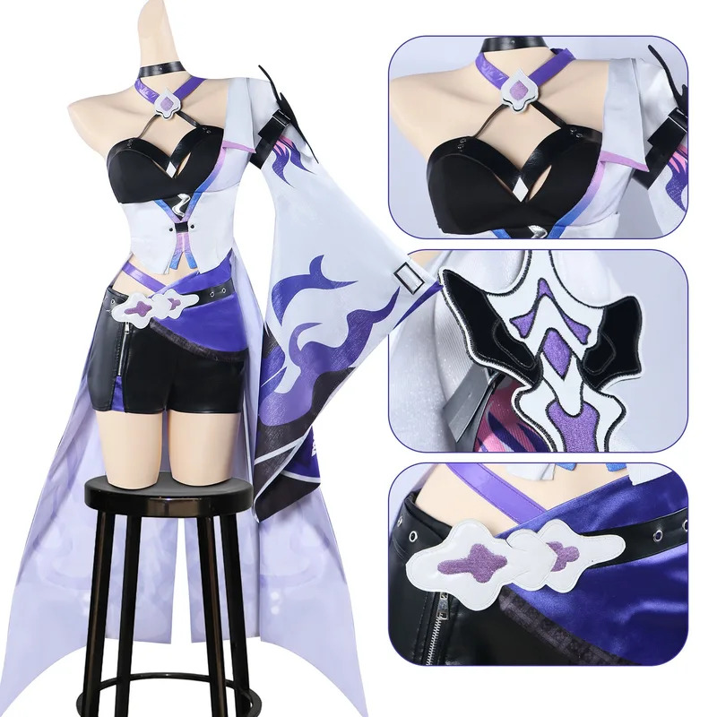 متوفر في المخزون أزياء Acheron - مراجعة Anime Cosplay Show وسعره