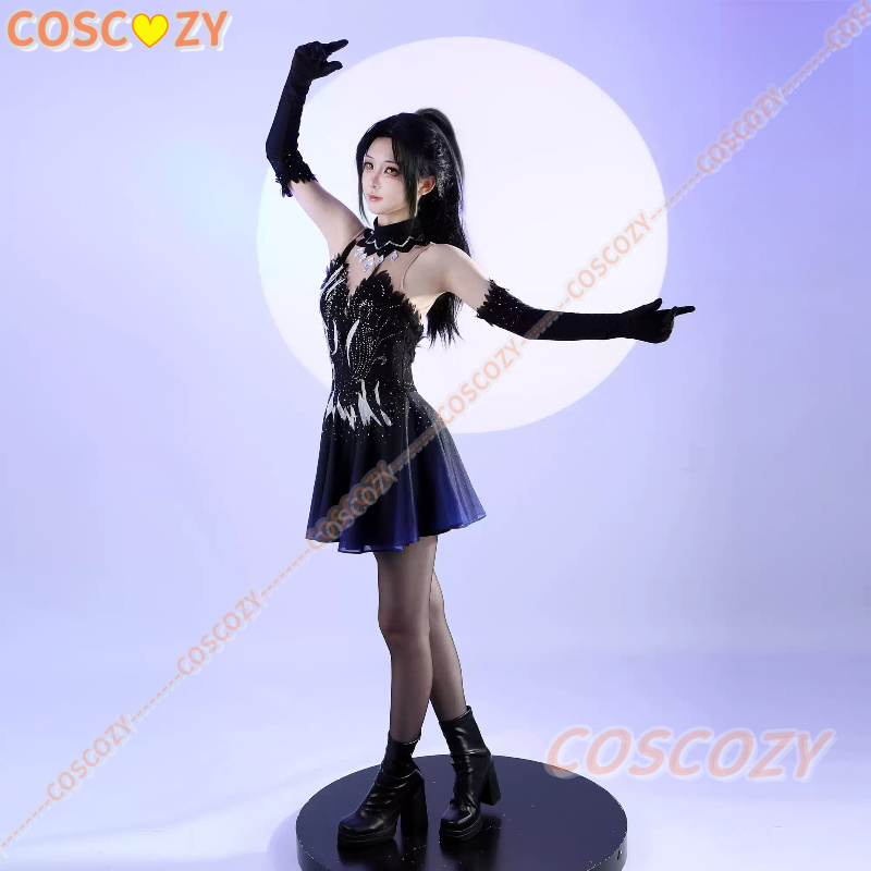 زي كوسبلاي كامل للنساء من ميدي - مراجعة Cosplay Anime Black وسعره