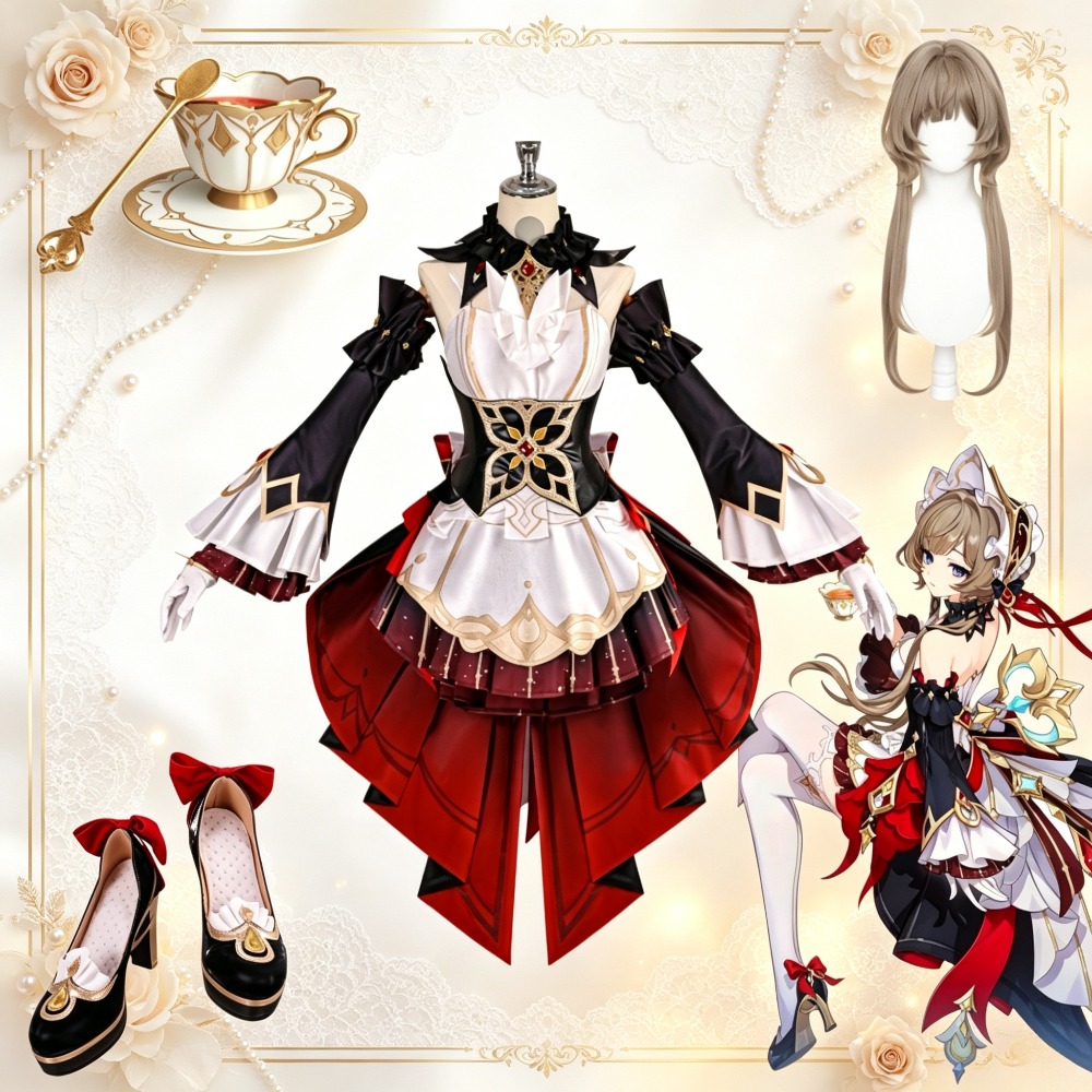 زي تنكري كامل لشخصية ساندروني  - مراجعة Anime Cosplay Outfits For Women وسعره