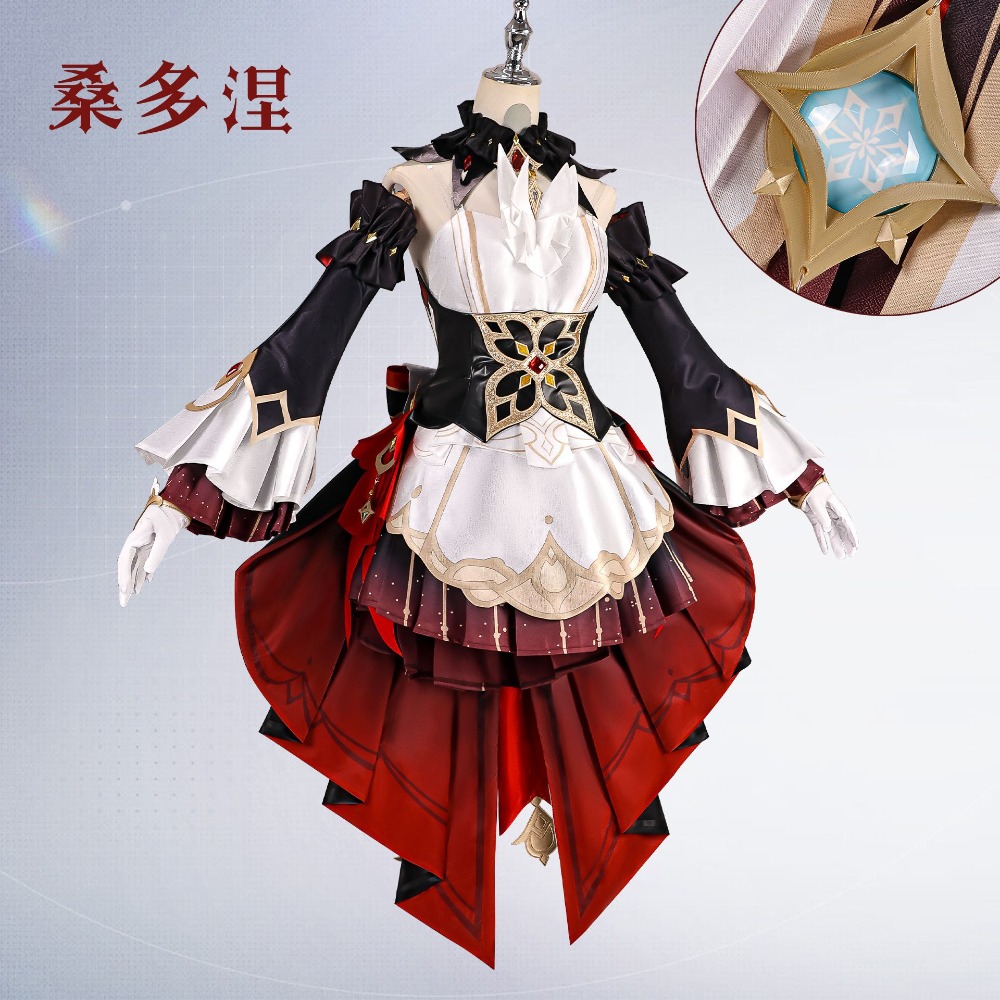 زي تنكري كامل لشخصية ساندروني  - مراجعة Anime Cosplay Outfits For Women وسعره