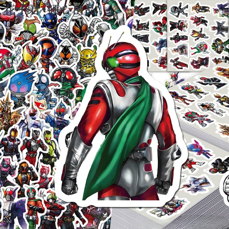 103 قطعة ملصقات كامن رايدر بتص - مراجعة Anime Cosplay And Costumes وسعره