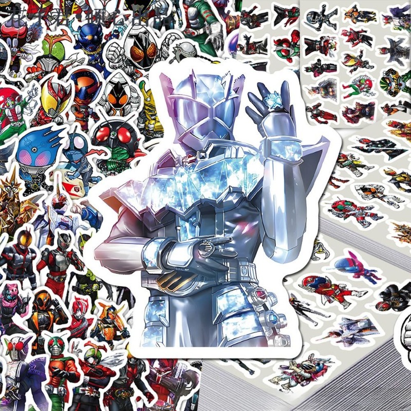 103 قطعة ملصقات كامن رايدر بتص - مراجعة Anime Cosplay And Costumes وسعره